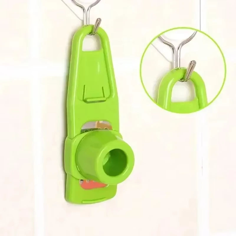 1 Pcs Mini Garlic Grinder Garlic Press Kitchen Ginger Garlic Mash Cutter Manual Garlic Mashing Green Kitchen Gadgets Accessories
