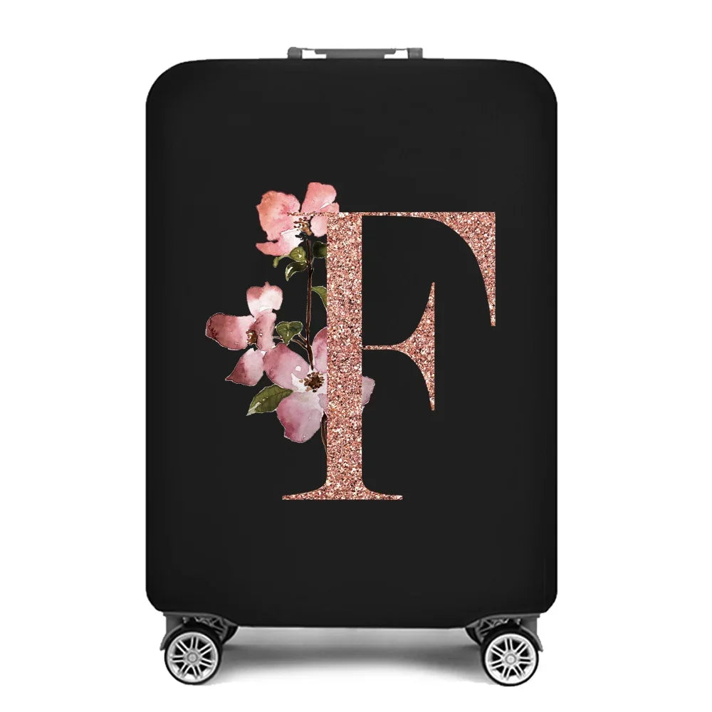 Stretch Luggage Covers 18-32 Protector Travel Luggage Suitcase Protective Cover Rose Gold Series Dust Covers Travel Organizer