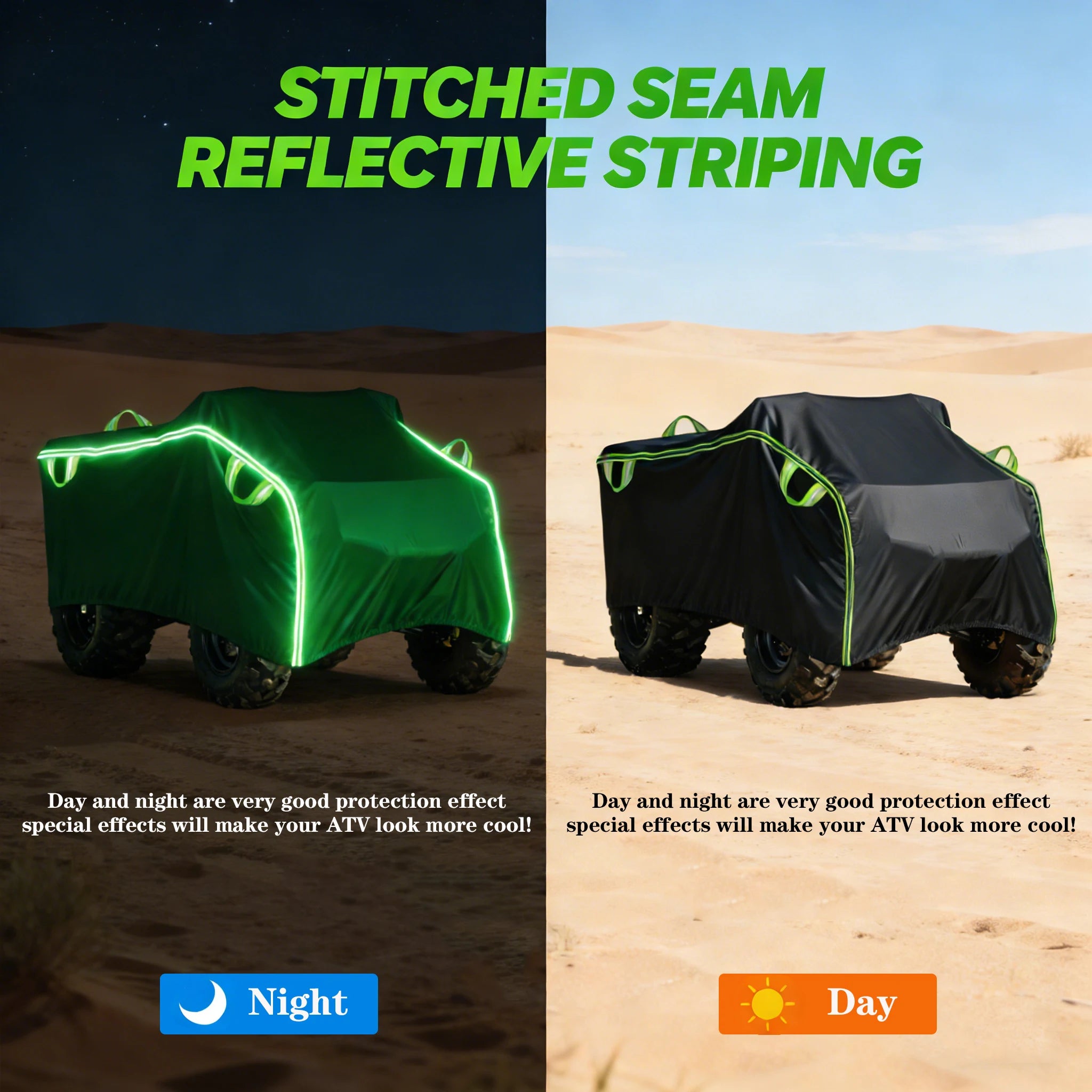 Quad Bike ATV Cover Universal Dust UV Protector for Motorcycle Scooter Kart Motorbike for Polaris Hisun Yamaha Can-Am CFMOTO
