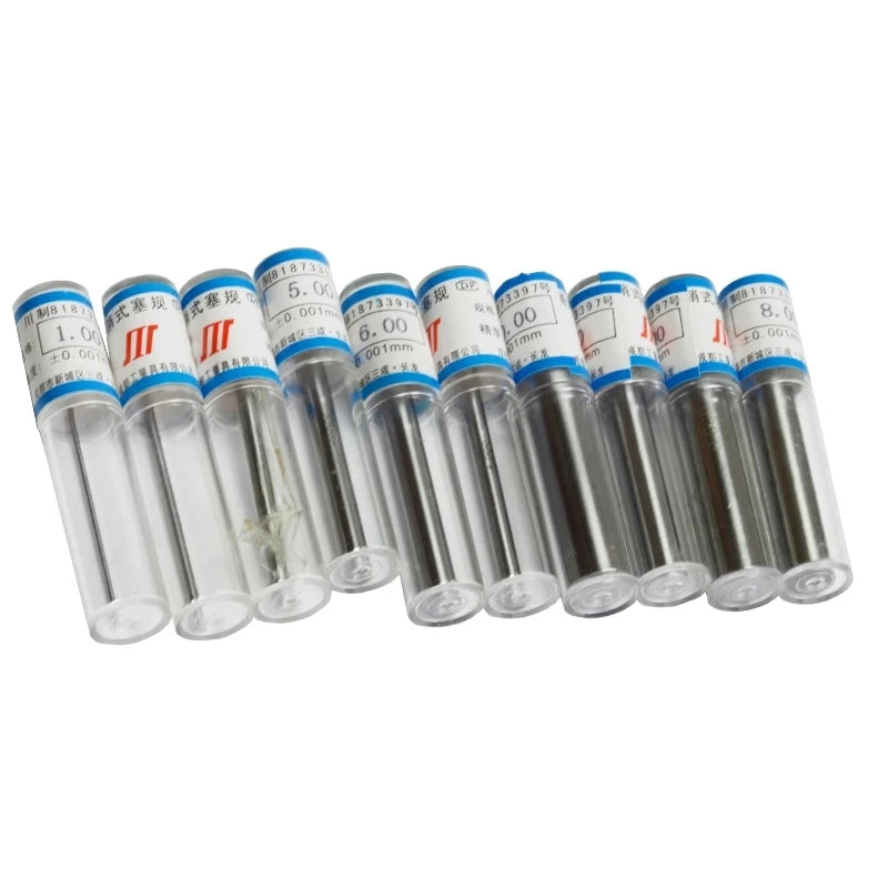 51/101pcs step 0.01mm Precision Steel Pin Gauge 1.00-2.00mm 0.5-1mm Smooth Plug Gauge Hole Gauge set pin Measuring Tool