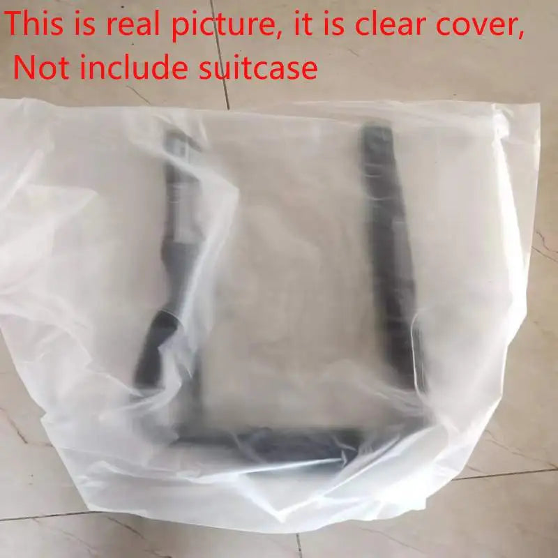 Luggage Cover for 50CM 55CM 70CM Suitcase Dustproof Protecter Transparent Covers Thickness PVC Travel Accessories Custom Clear