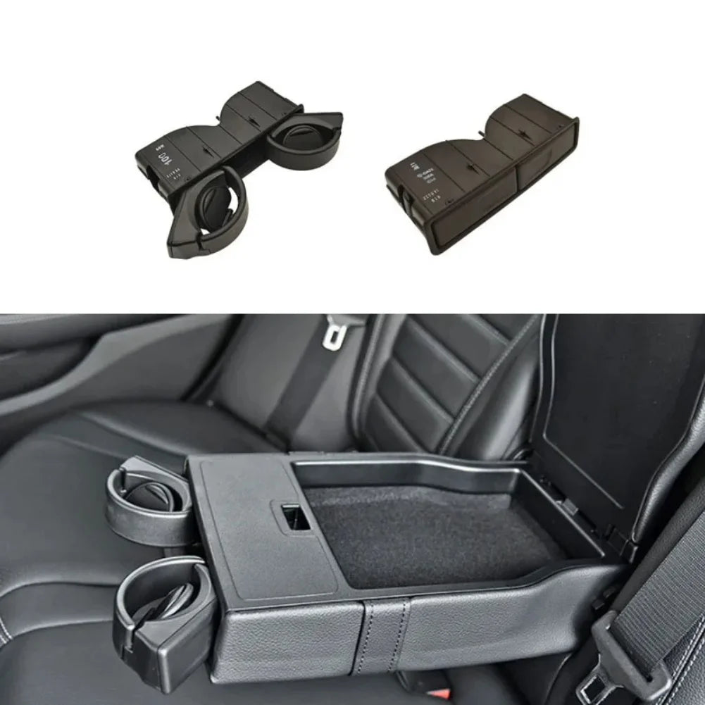 Car Rear Seat Armrest Insert Drinks Cup Holder Drink Rack 0998100213 For Benz C For E260 Auto Accessories