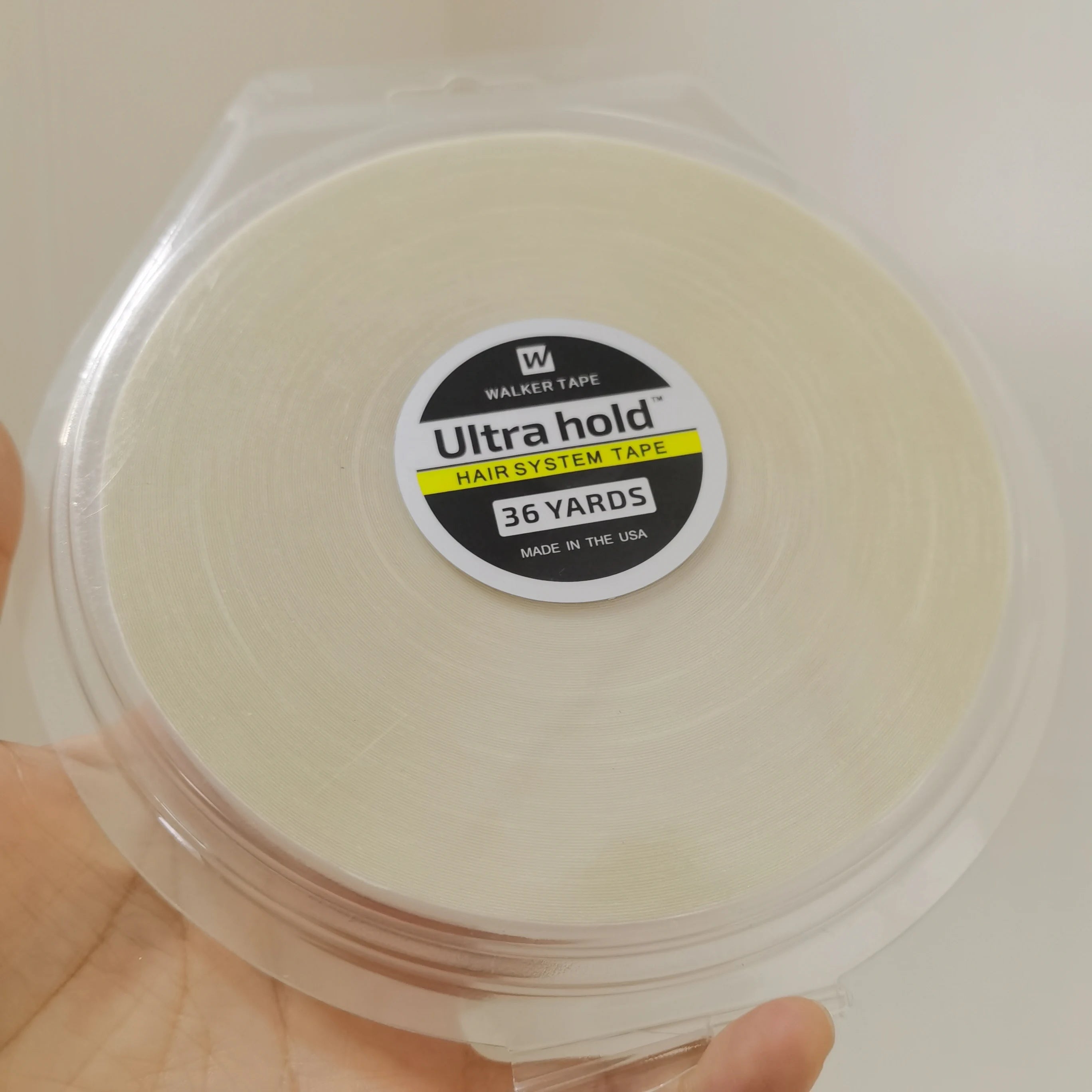 All with Box 0.8/1.0/1.27/2cm Width 3/12/36 Yards White Ultra Hold Tape Double Side Tape Lace Front Tape Hair Tape Wig Tape