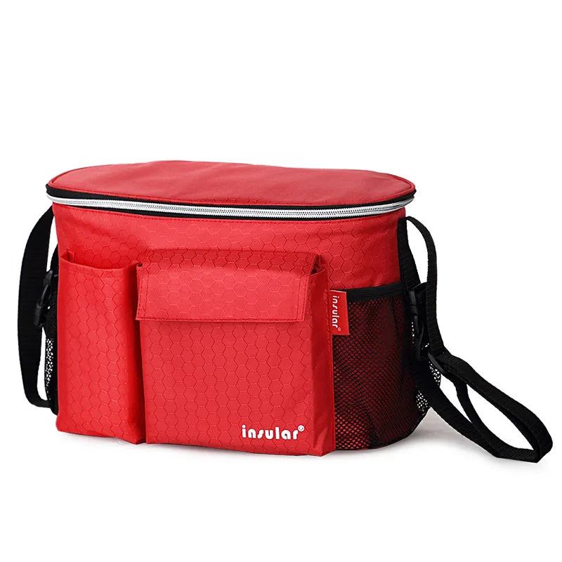 Fashion Cart Hanging Stroller Bag Thermal Insulation Mommy Bags Baby Diaper Bags Waterproof Changing Bag