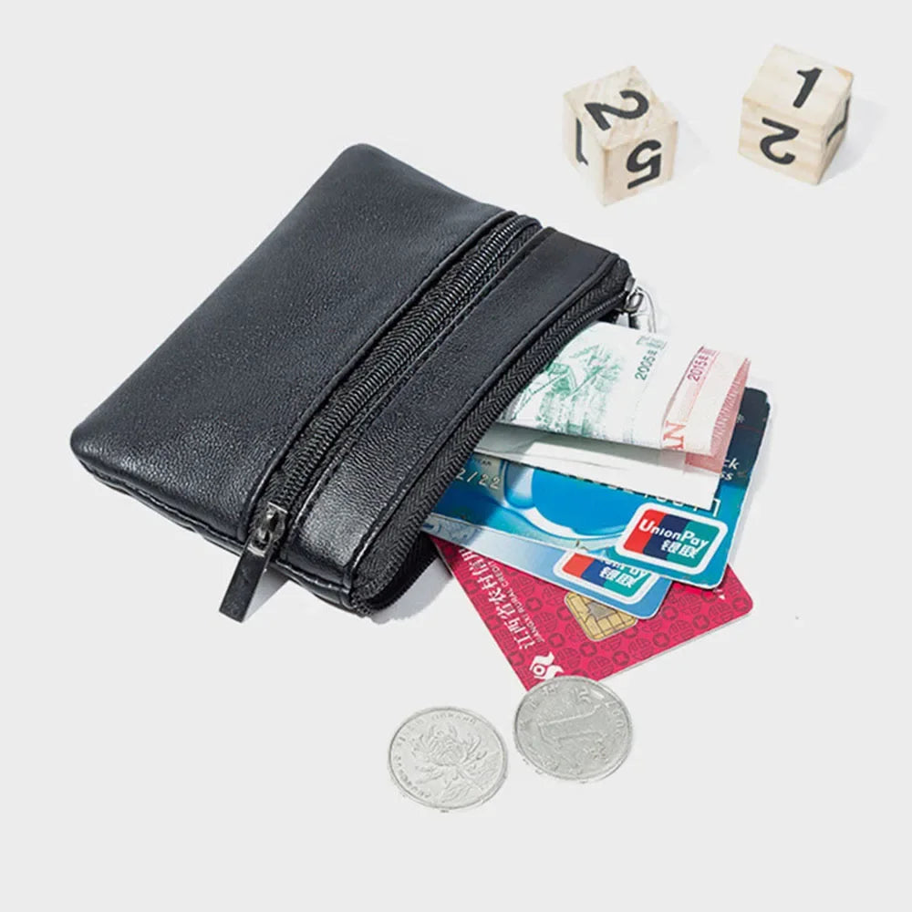 Women Men Coin Purse Men Small Bag Wallet Change Purses Zipper Money Bags Children Mini Wallets Leather Key Holder carteira