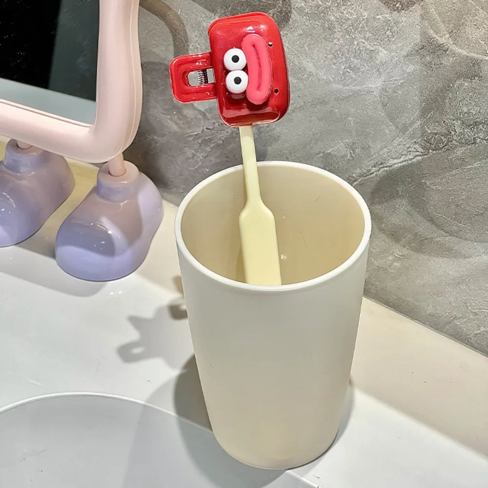 Dopamine Travel Toothbrush Storage Clip Portable Electric Toothbrush Protective Cover Plastic Toothbrush Box