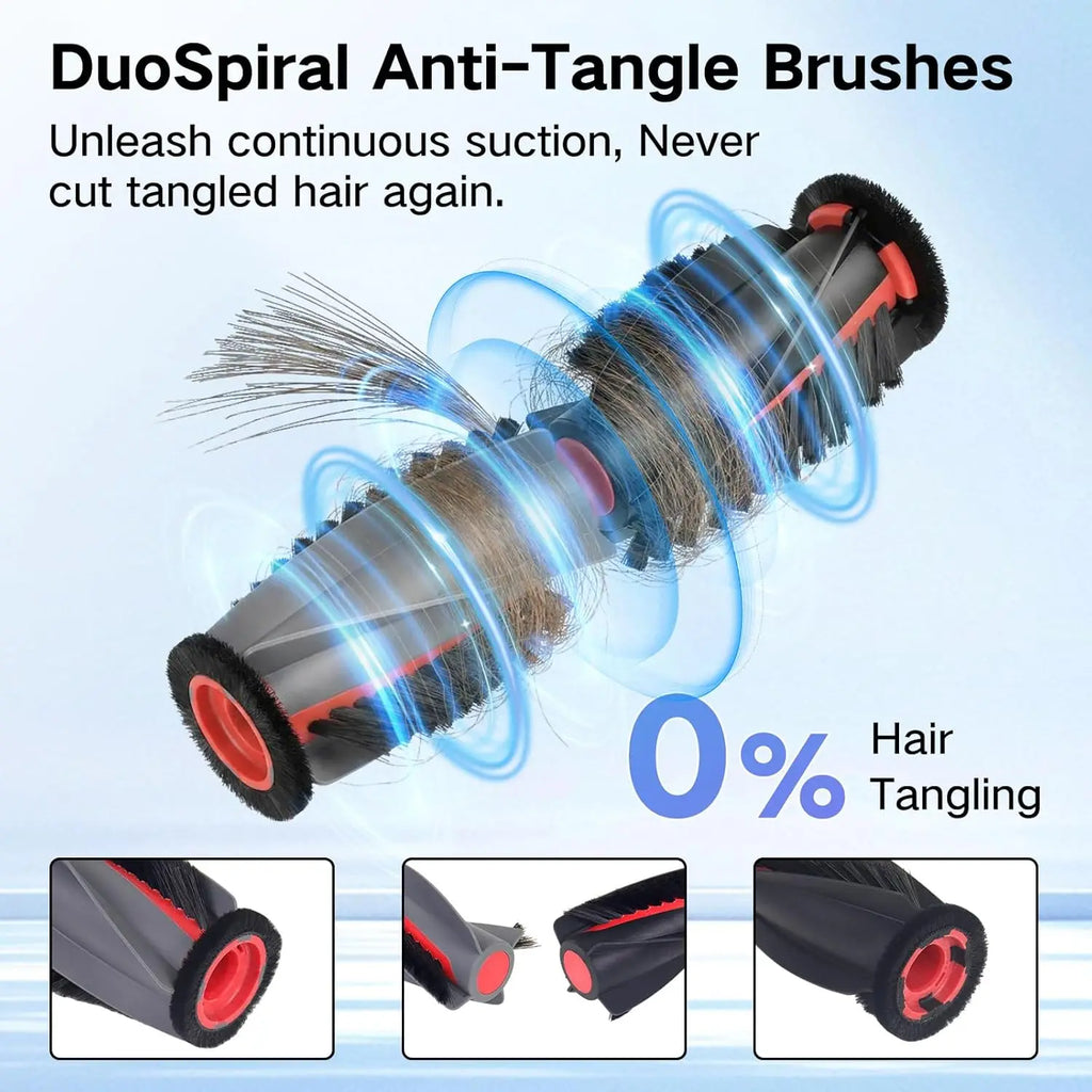 Replacement Parts for Eufy C28 Omni / Eufy C28 Robot Vacuum Cleaner Accessories Main Side Brush HEPA Filter Dust Bag Mop Rollers