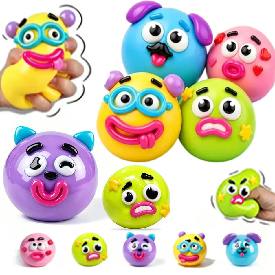 @@2026 NEW Smushers Squishy, Curiosities Dog Face Swap Squishy Toy, Soft Moldable Cute Slow Rise Squeeze Toy Adult Fun gifts toy