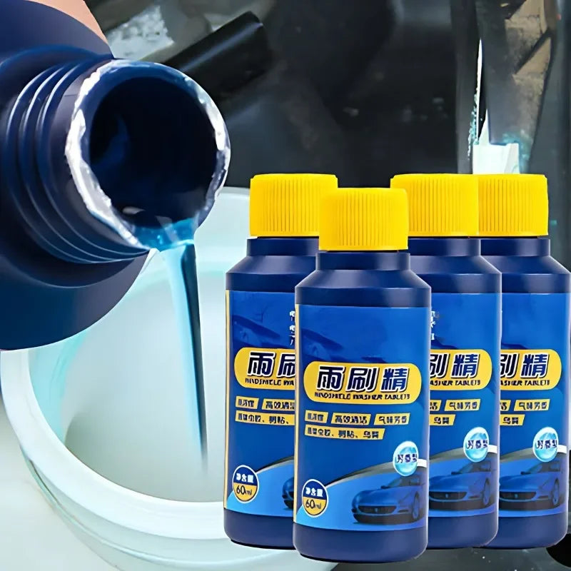 Windshield Washer Fluid 60ml Concentrated Dirt Remover Fragrant Automotive Windscreens Glass Cleaner Car Cleaning Tools
