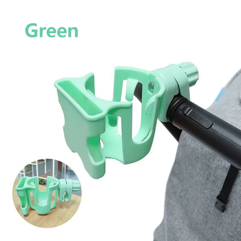 Pram Cup Holders Baby Stroller Water Cup Holder with Mobile Phone Holder Cart Carbicycle Pushchair Bottle Rack Phone Holders