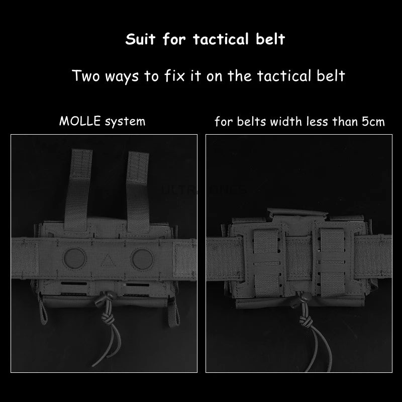 Tactical Compact Trauma Kit Quick Pull Split Hunting Hiking IFAK Medical First Aid Pouch Outdoor Camping Survival Equipment