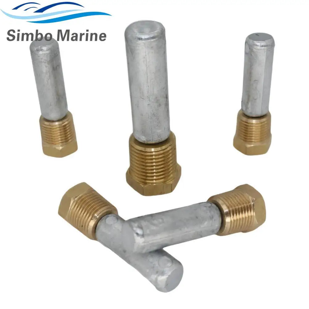 Zinc Pencil Anode Kit for Yanmar 6LY 6LP 4LHA Engines Replaces 119773-92600 119574-18790 119574-44150