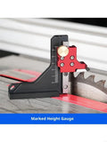 Aluminum Height Measuring Device Depth Gauge With Precisions Marking Capability