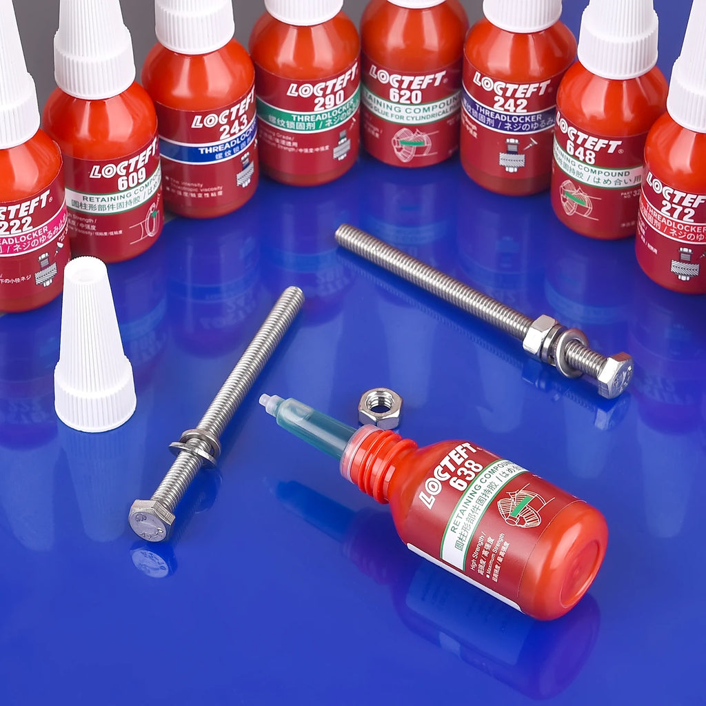 10ml Threadlocker Adhesive 242 Thread Locker Blue Screw Glue Agent Anaerobic Glue Anti-loose 222 243 262 263 271 272 277 290