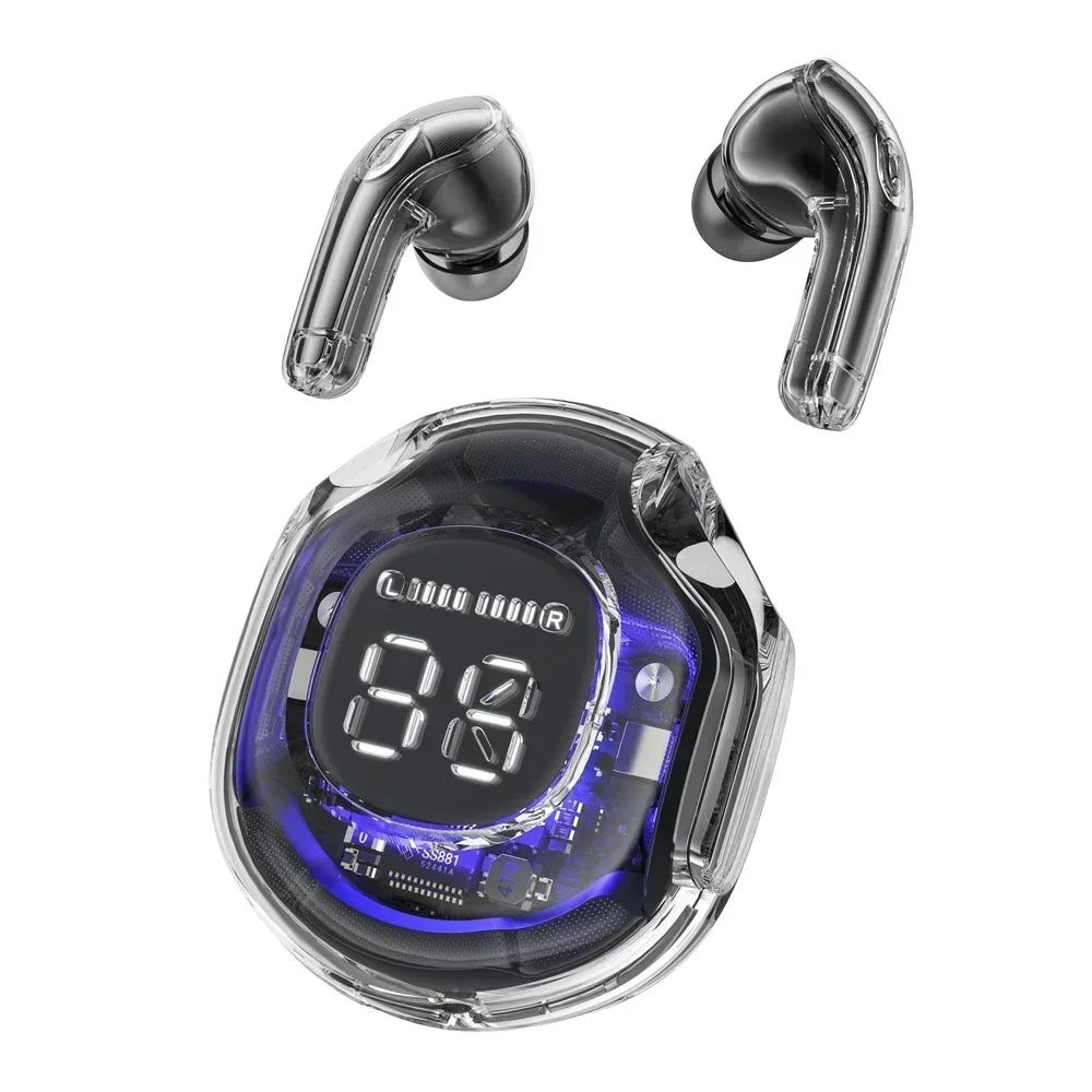 T8 Wireless Bluetooth Headset Wireless Bluetooth Headphones LED Power Digital Display  Wireless Earphones