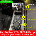 Crystal Gear Shift Knob for Cadillac CT5 CT6 XT4 XT5 XT6 Models with LED Gear Shifters Escalade Interior Modification Accessory