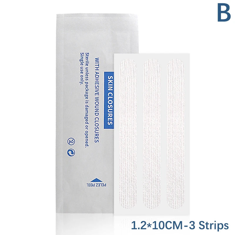 Wound Skin Closure Strips Postpartum Wound Repair Cosmetic Surgery Steri Strip Adhesive Medical Suture Free Surgical Tape