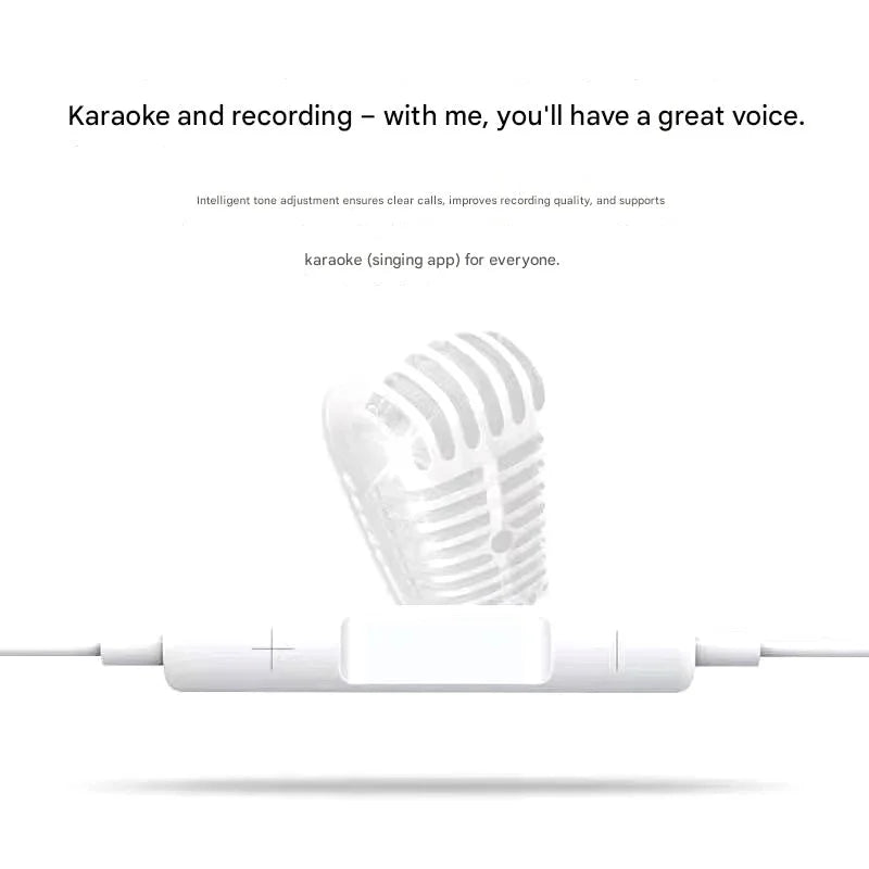 Original In-Ear Headphones For Apple iPad iPhone 15 17 14 13 12 11 16 Pro Max Plus Type C Wired Earphones Laptops Tablet Earbuds