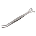 Root Rake with Tweezer 3 Prong Stainless Steel Loosen Soil Bonsai Tree Tools with Ergonomic Handle
