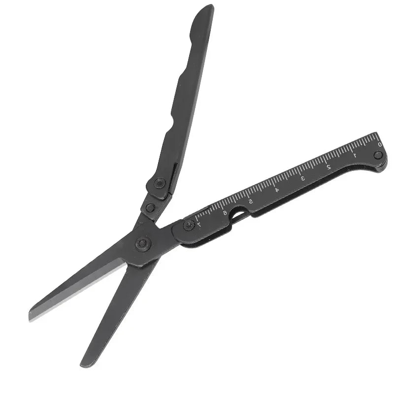 Outdoor Mini Multi-functional Scissors Portable Folding Knife Small Tool Folding Stainless Steel Scissors Camping