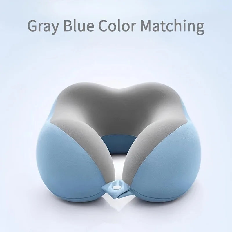1pc U-shaped Neck Pillow Medium Soft U-shaped Neck Pillow for Travel and Office Ergonomically Designed Portable Gift Neck Pillow