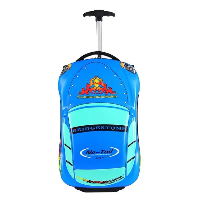 3D Car Kids Suitcase set Travel Luggage Children Travel Trolley Suitcase for boys suitcase for kids Rolling luggage suitcase