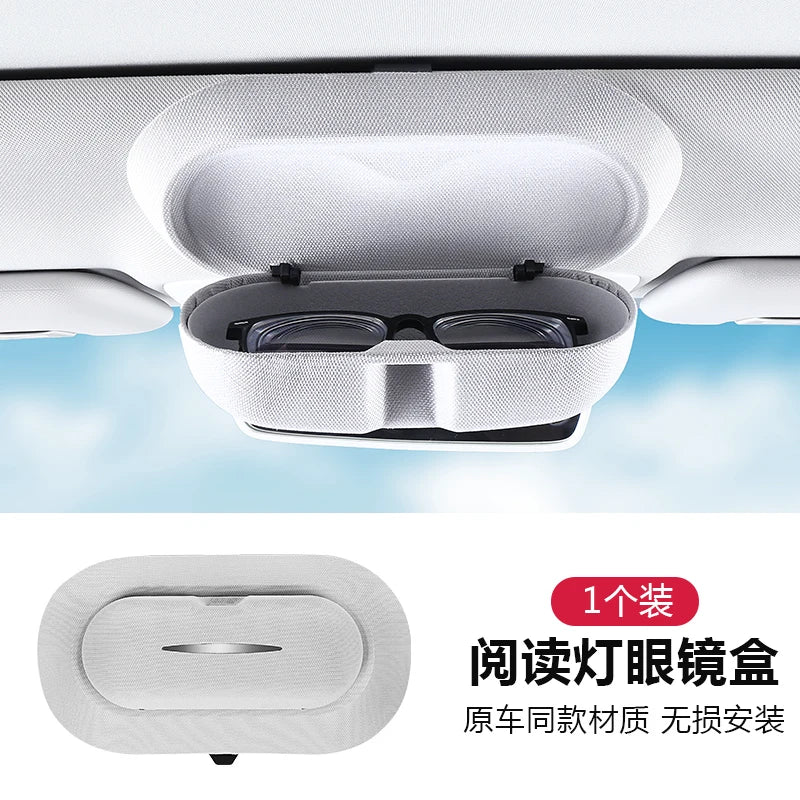 For LEAPMOTOR B10 Glasses Case Expansion Sunglasses Storage Clip Modified Artifact Car Roof Interior Modification Accessories