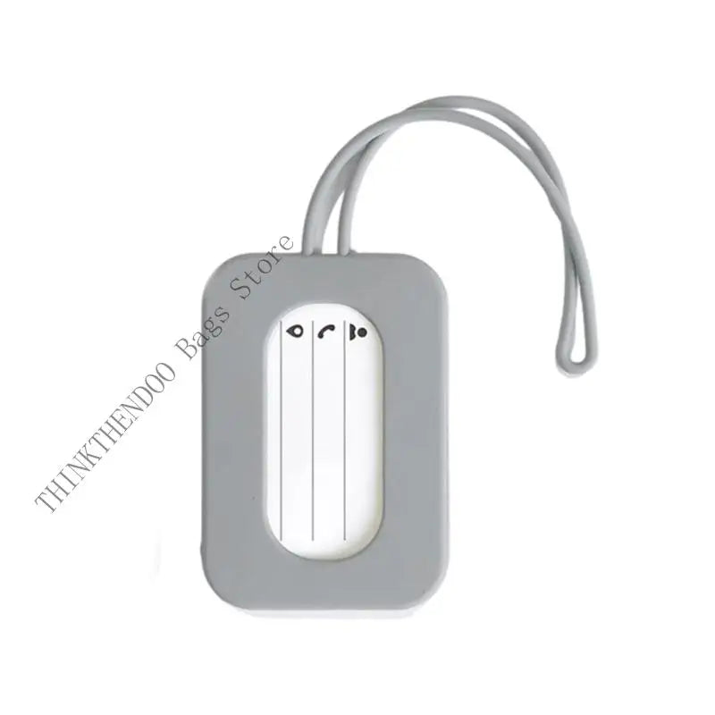 Silicone Airline Luggage Tages for Suitcases Name Labels Suitcase Tages for Travel Bag Case Name Tages Flexible