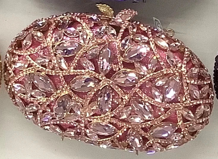 Designer Colorful Crystal Wallet Luxury Rhinestone Party Evening Clutch Bag for Women