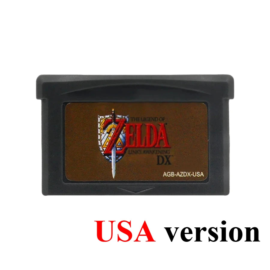 32 Bit Video GBA Game Cartridge Game Console Game Card Link To The Past Awakening DX Minish Cap EUR/USD Version