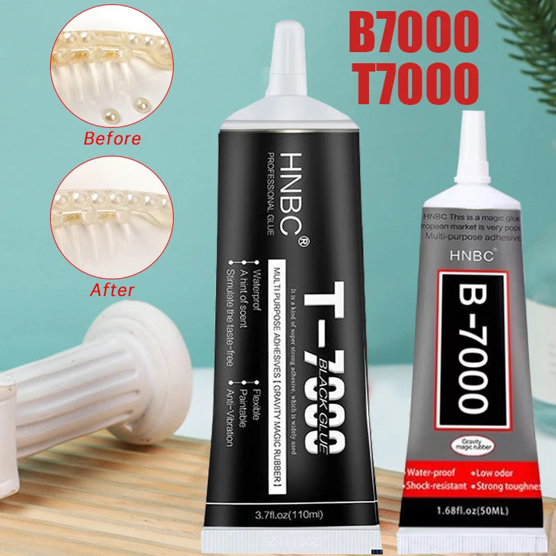 B7000 T7000 Glue Clear Contact Phone Repair Ziai Adhesive Universal Glass Plastic Multipurpose With Precision Applicator Tip