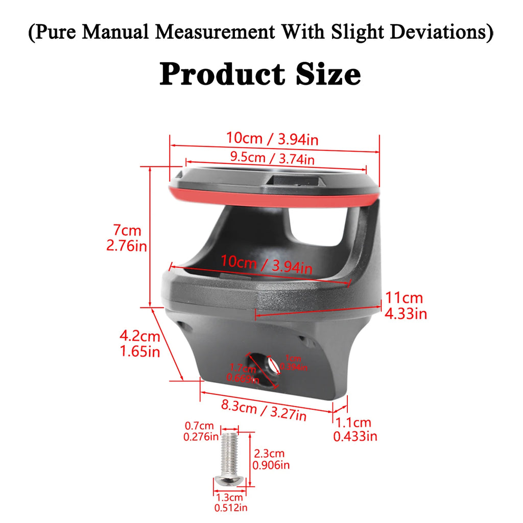 Water Cup Holder Drinks Holder Stand Mount Bracket for Suzuki Jimny 2019 2020 2021 2022 2023 JB74 JB64 Car Interior Accessories