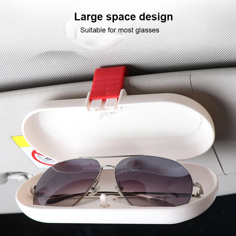 Car Sunglasses Holder Sun Glasses Box Eyeglasses Case for Mini Cooper R50 R53 R56 R55 R60 R61 F54 F55 F56 F60 Countryman Clubman