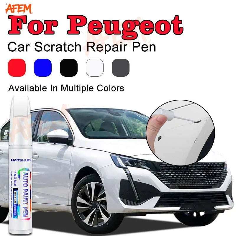 For Peugeot 208 2012-2025 B21 P21 Paint Touch Up Pen Kit - Scratch Repair Car Scratch Remover with Brush DIY Auto Accessories