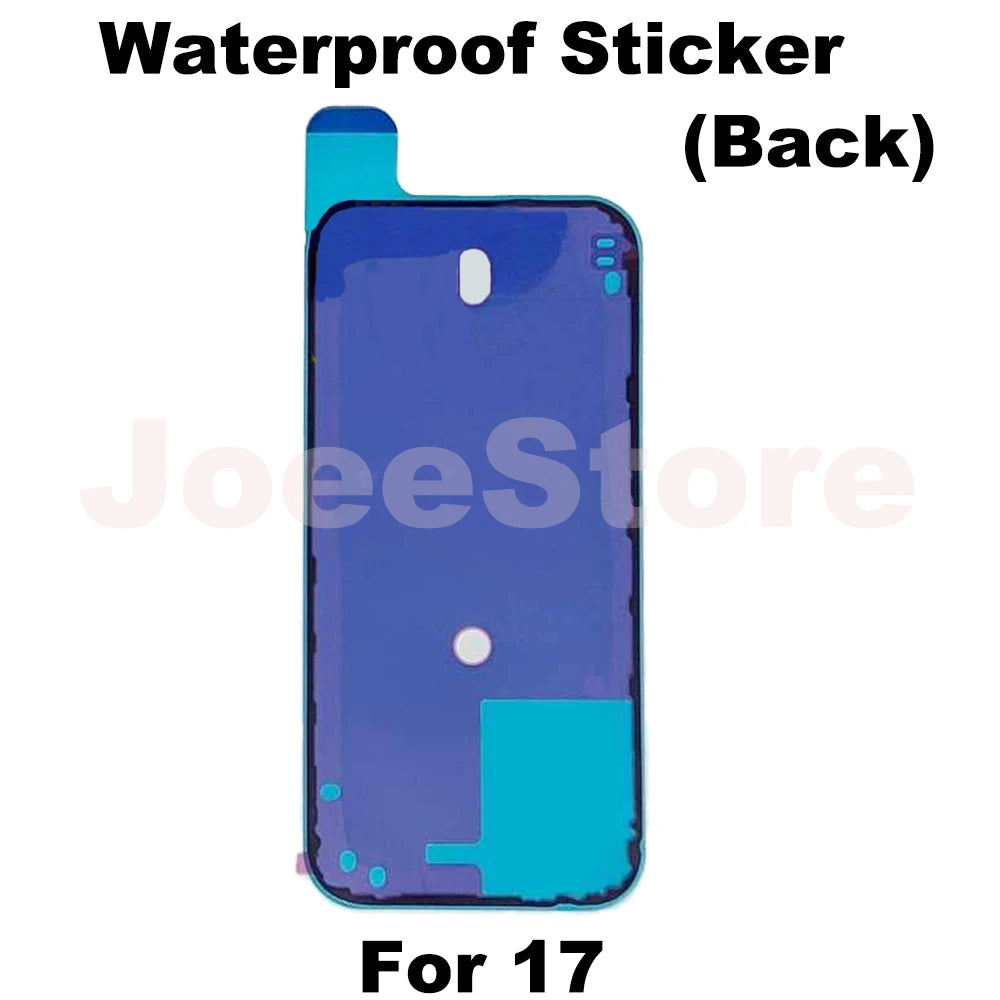 5pcs Waterproof Sticker for iPhone 17 17Pro 17ProMax 17Air Back Adhesive 3M Seal LCD Display Screen Frame Tape Glue Sticker Part