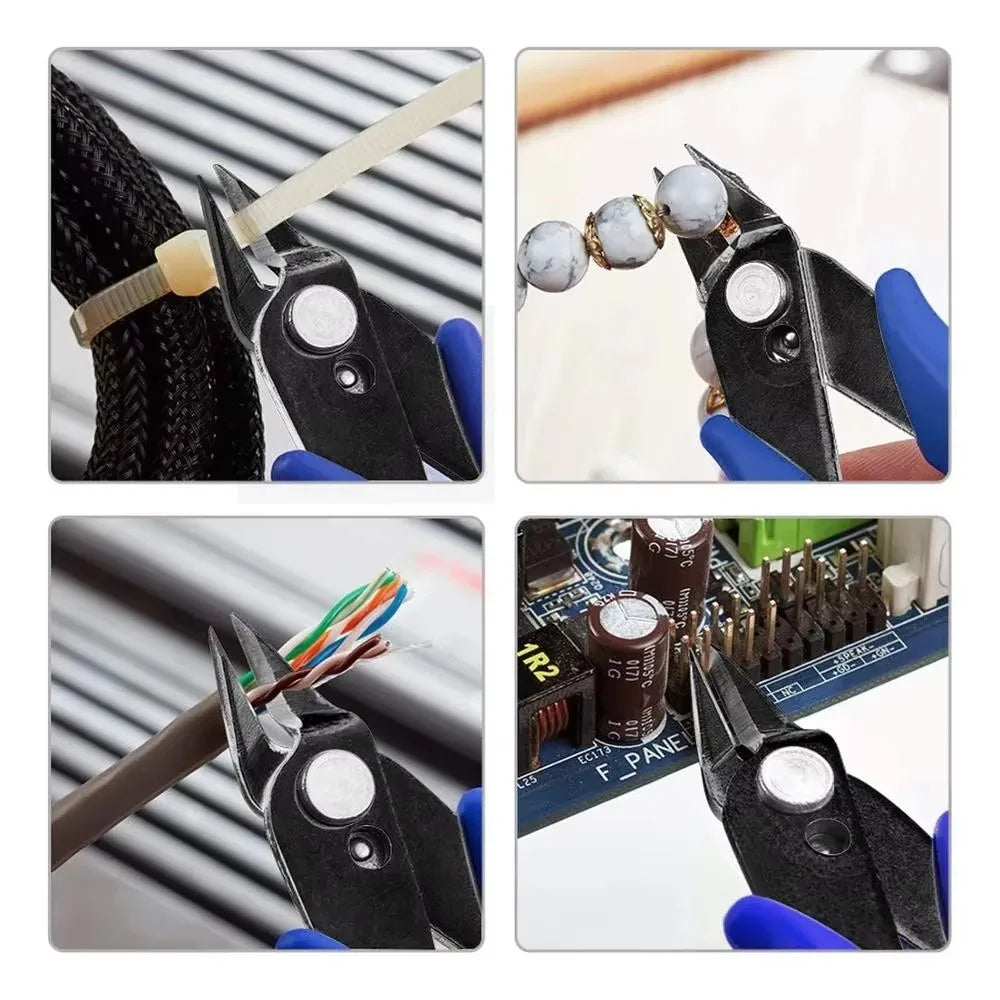 Wire Cutters Multi Functional Tools Electrical Wire Cable Cutters Cutting Side Snips Flush Stainless Steel Nipper Hand Tools