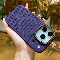 Cooling Mesh Camera Mount Case For iPhone 17 15 14 13 12 16 Pro Max Plus For Magsafe Charge Shockproof Heat Dissipation Cover
