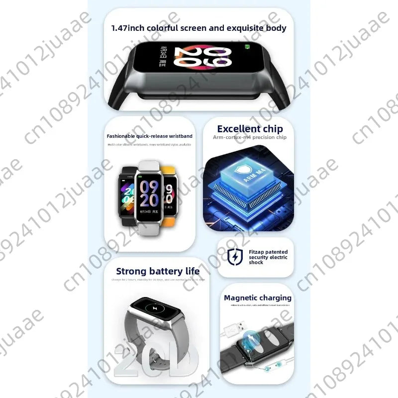 electric shock watch alarm clock silent silent anti-fatigue delay self-discipline student postgraduate entrance