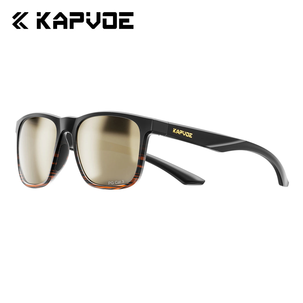 KAPVOE HD UV400 Polarized Sports Sunglasses Outdoor Sun Protection Eyewear Cycling Fishing Driving and Casual Stylish Sunglasses
