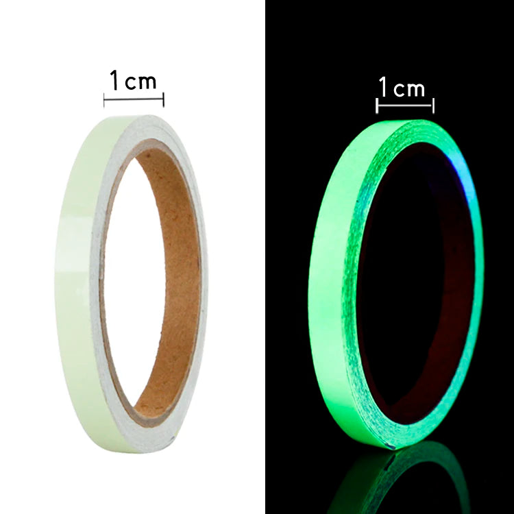 Luminous Tape 3 Meters Self-adhesive Glow Emergency Logo In The Dark Safety Stage Stickers Home Decor Party Supplies Decorative