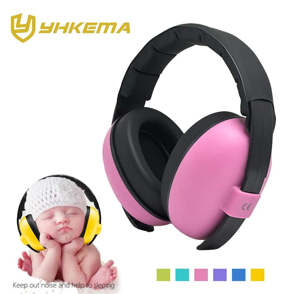 Baby Ear Protection Noise Cancelling Headphones Noise Reduction Hearing Protection Earmuffs for 0-3 Years Babies, Toddlers