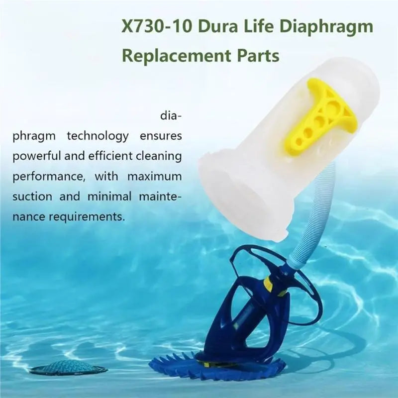 【RABATT】K43D Professional For Pool Cleaner Replacement Parts- X73010 Silicone Diaphragm(2Pcs)