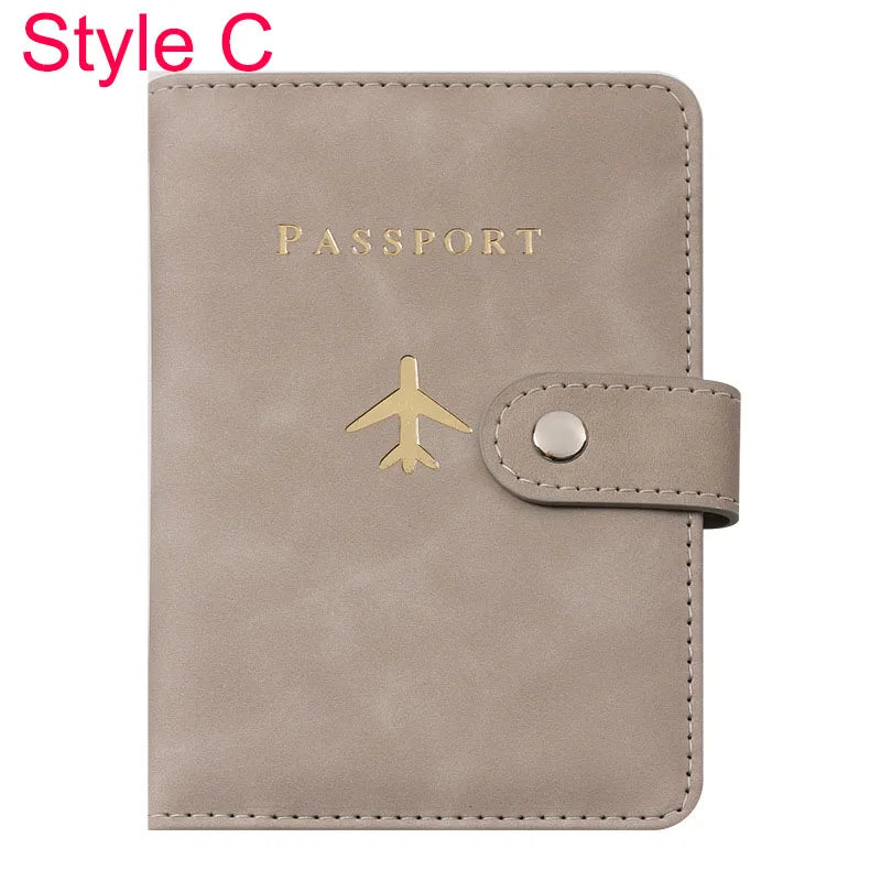 Organizer Storage Case/Travel Accessories Passport Case Vintage Leather Pattern Passports Holder Women Man ID Bank Credit Card