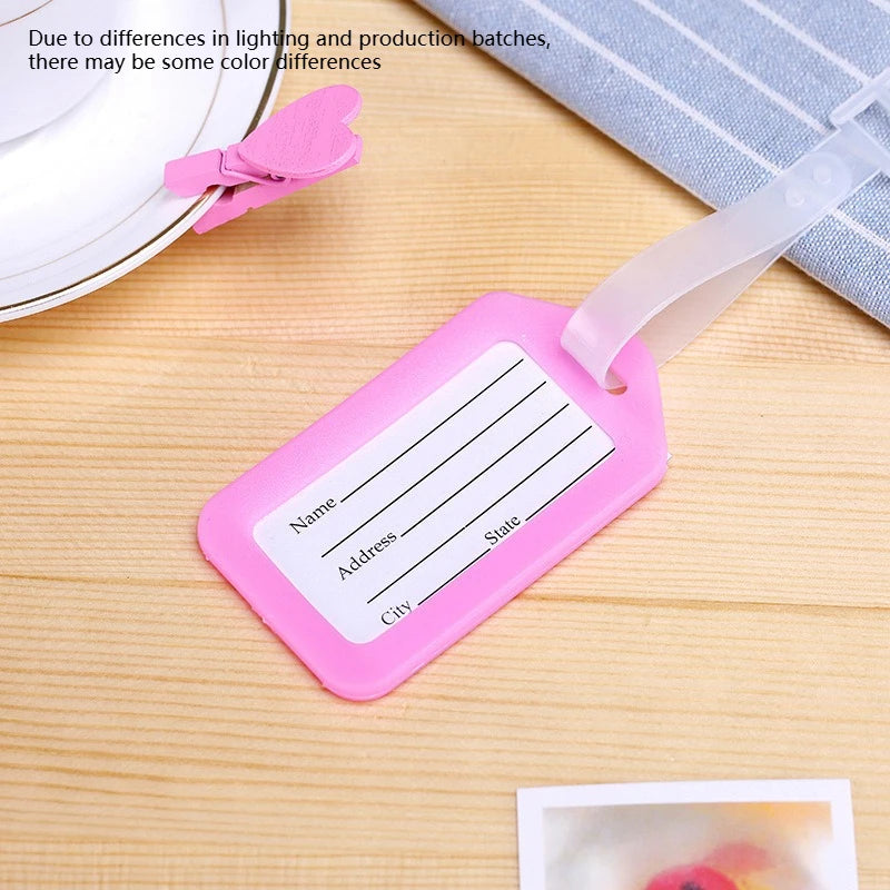 New For Tour Group Bag Luggage Tag  Airplane Boarding Labels Travel Accessories Luggage Tag Travel