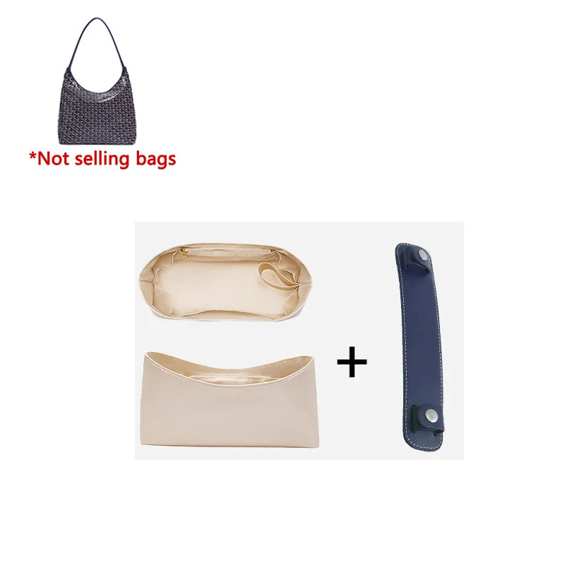 Bag Organizer Insert For Hobo Durable Fashion Wateproof Gift Bag Support Storage Inner Modification Bag Accessories