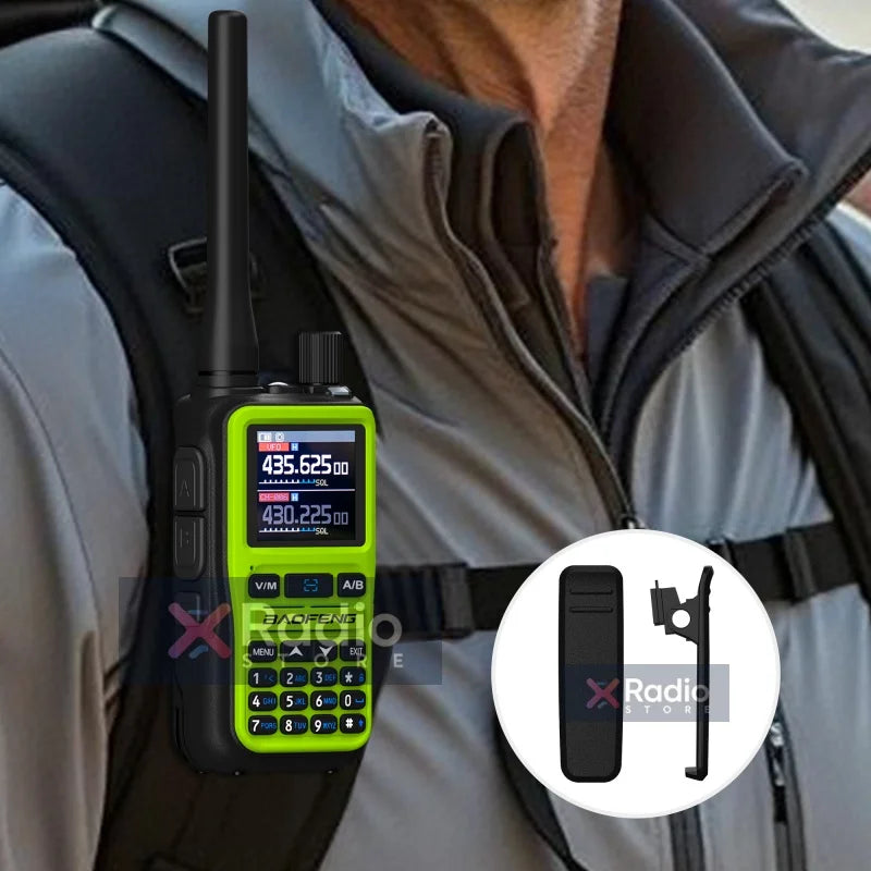 Original Baofeng 5R Mini Walkie Talkie Belt Clip Battery Waist Clip Retention Cip Compatible With UV-5R MINI Battery Replacement