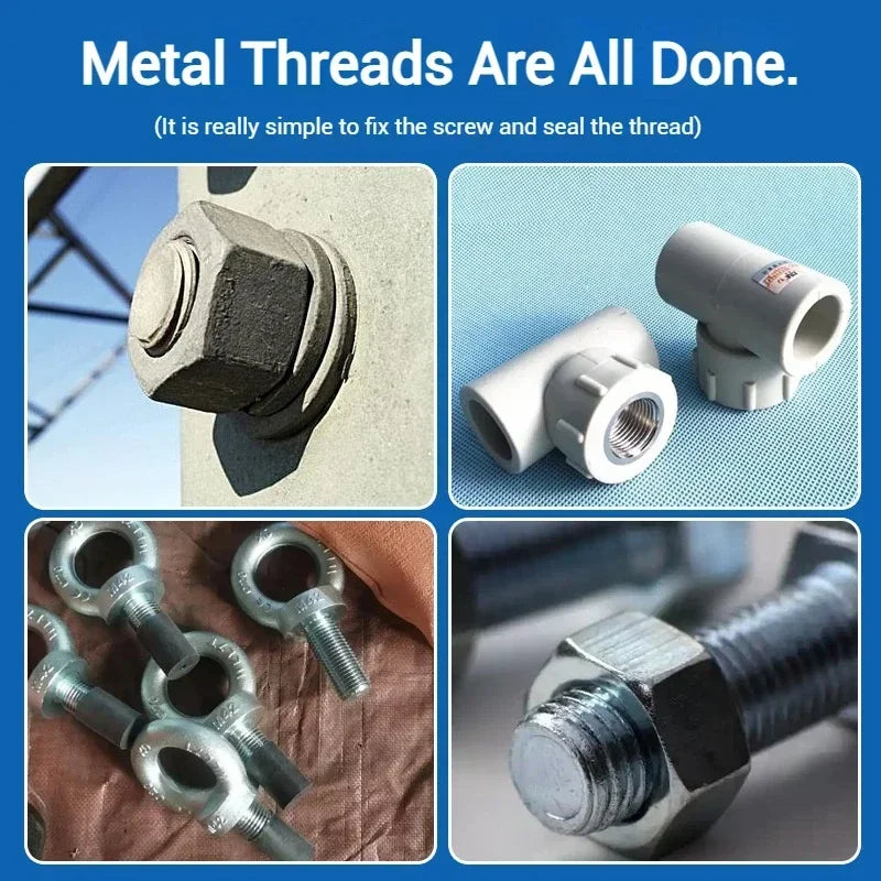 Strong Glue 222/242/243/262263 Medium Strength Gap Sealants Heavy Duty Thread-locker Screw Glue Anaerobic Adhesive Sealing 10ml