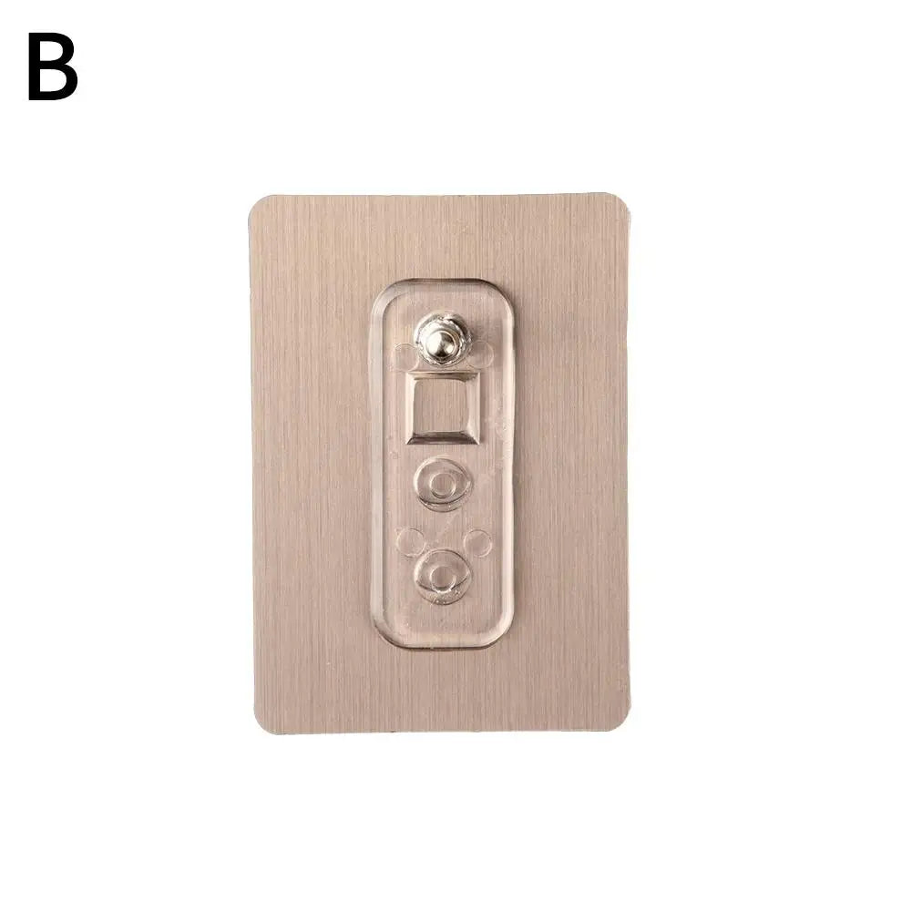 10PCS Non Punched Self-adhesive Screw Sticker Adhesive Strong Non Nail Wall Frame Fixing Screw Hook Storage Rack Fixing
