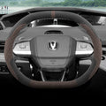 Suede Breathable Car Steering Wheel Cover for Changan Univ Unik Unis CS55 PLUS 2022 2023 2024 2025 Accessories All Season