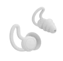 Travel Sleep Earplugs 3 Layer Reusable Silicone Noise Cancelling Soft Hearing Protection for Work Study Plugs